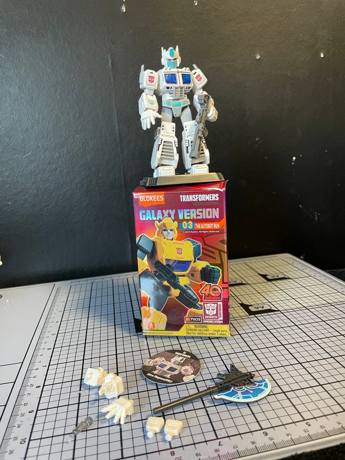 Transformer blokees ultra magnus (dw), Verzamelen, Overige generaties, Ophalen of Verzenden, Gebruikt, Overige rassen