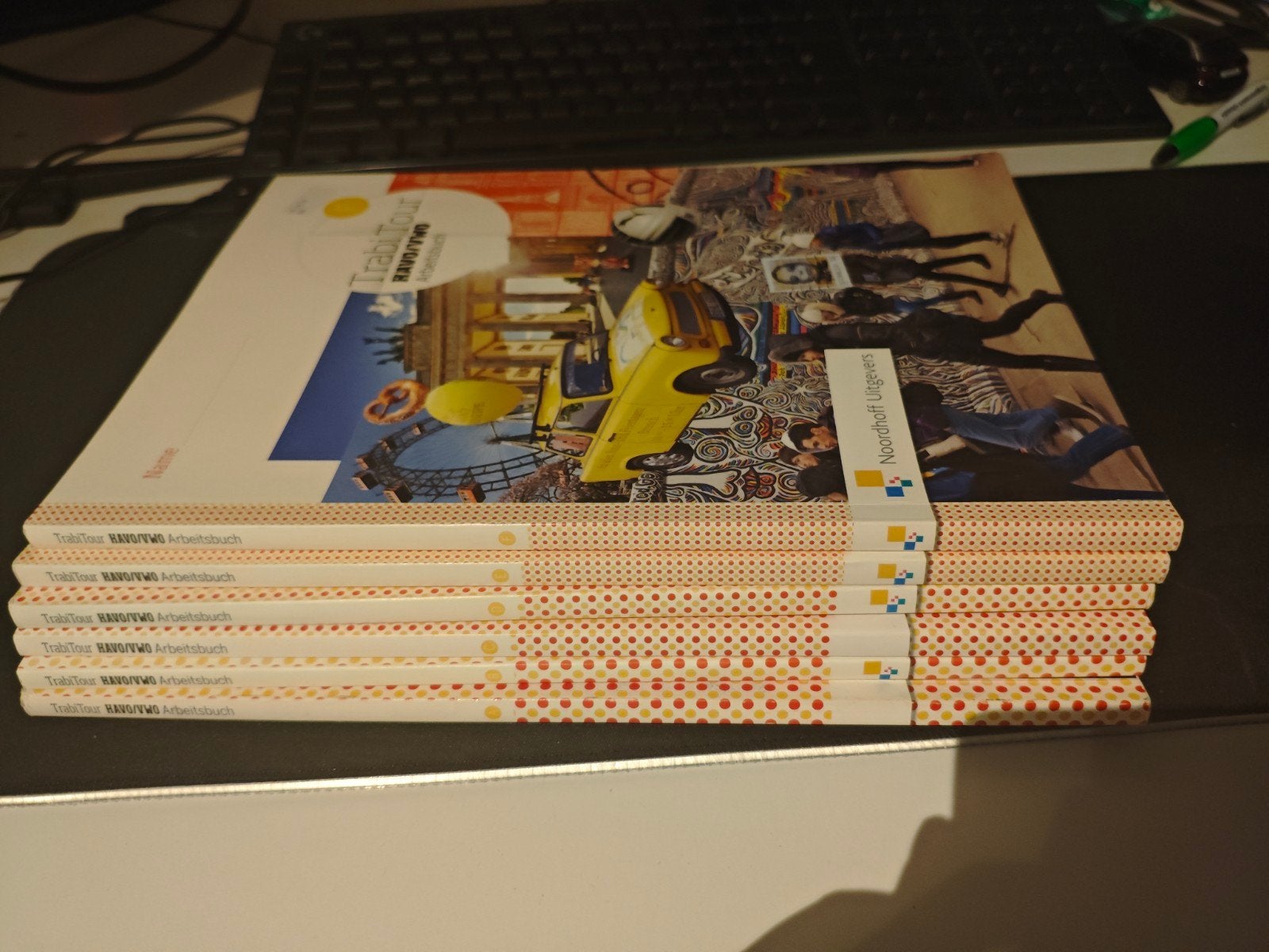 TrabTours HAVO/VWO Duits Werkboeken (6 stuks), Nieuw, Noordhoff Uitgevers, Alpha, HBO