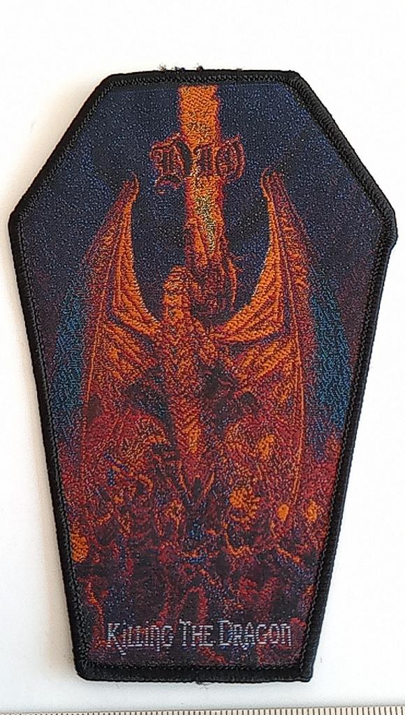 Dio erg  mooie killing the dragon lim. edit coffin patch 48, Verzenden, Zo goed als nieuw, Kleding