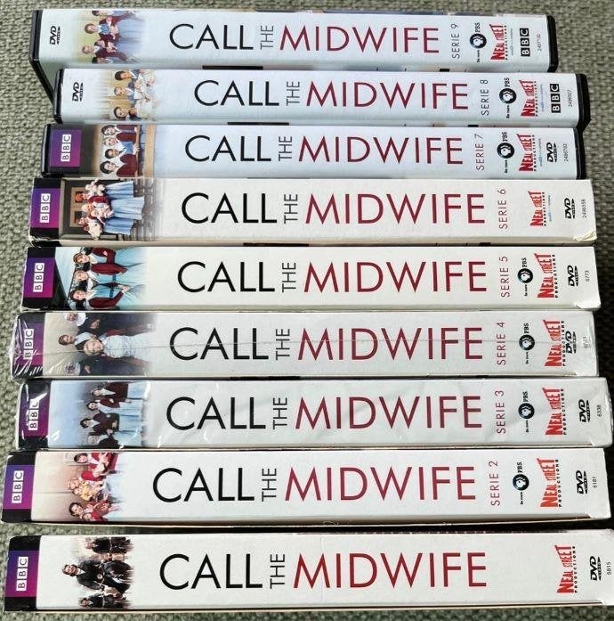 Call the Midwife - Seizoen 1 t/m 9 + Alle Kerst Specials, Cd's en Dvd's, Engels, Nederlands, Drama, Ophalen of Verzenden