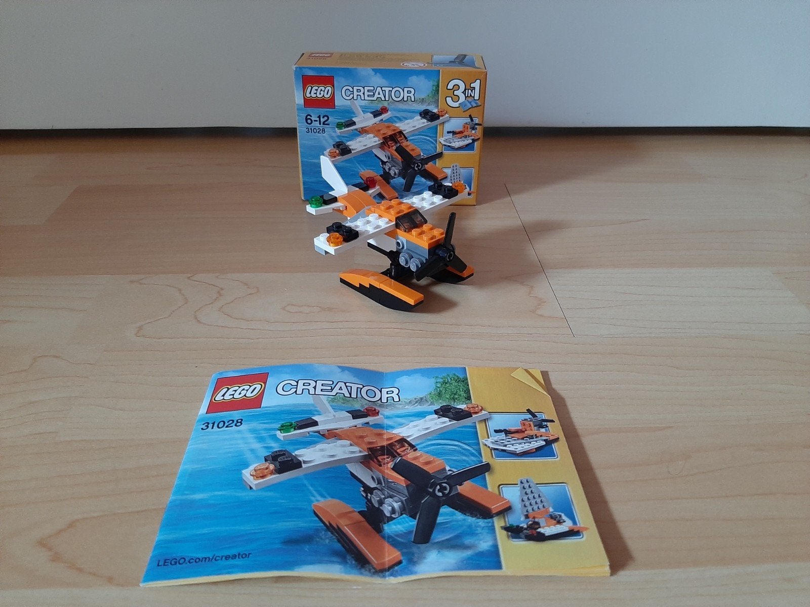 Lego Creator 31028 Watervliegtuig, Compleet, Lego, Ophalen of Verzenden, Zo goed als nieuw