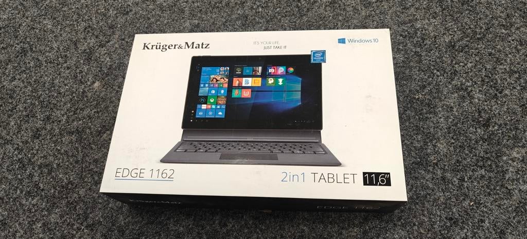 Kruger & Matz EDGE 1162 2-in-1 Tablet/Laptop Windows 10, Usb-aansluiting, 11 inch, Nieuw, Ophalen of Verzenden