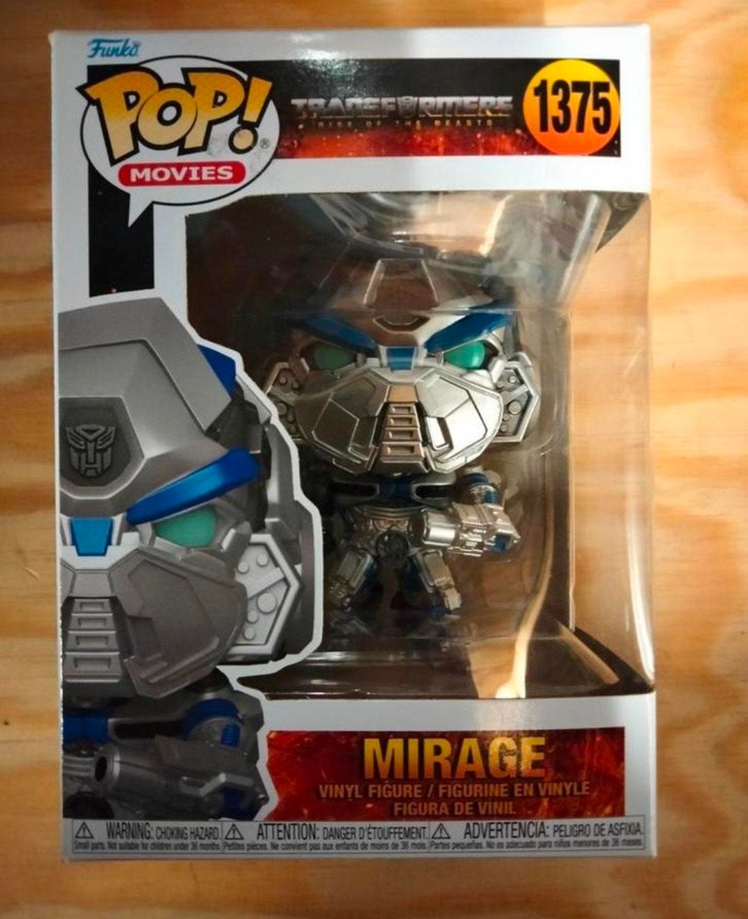 1375 Mirage Transformers Funko Pop, Verzenden, Zo goed als nieuw