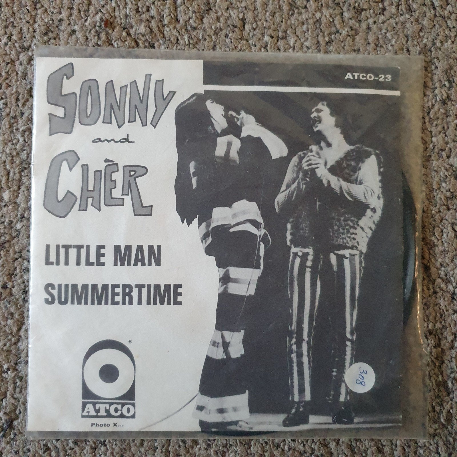 Sonny And Cher  - Little man, Ophalen of Verzenden, Zo goed als nieuw, Overige formaten