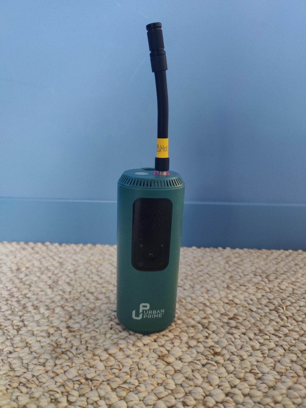 Urban Prime compacte compressor op accu, Ophalen of Verzenden, Gebruikt