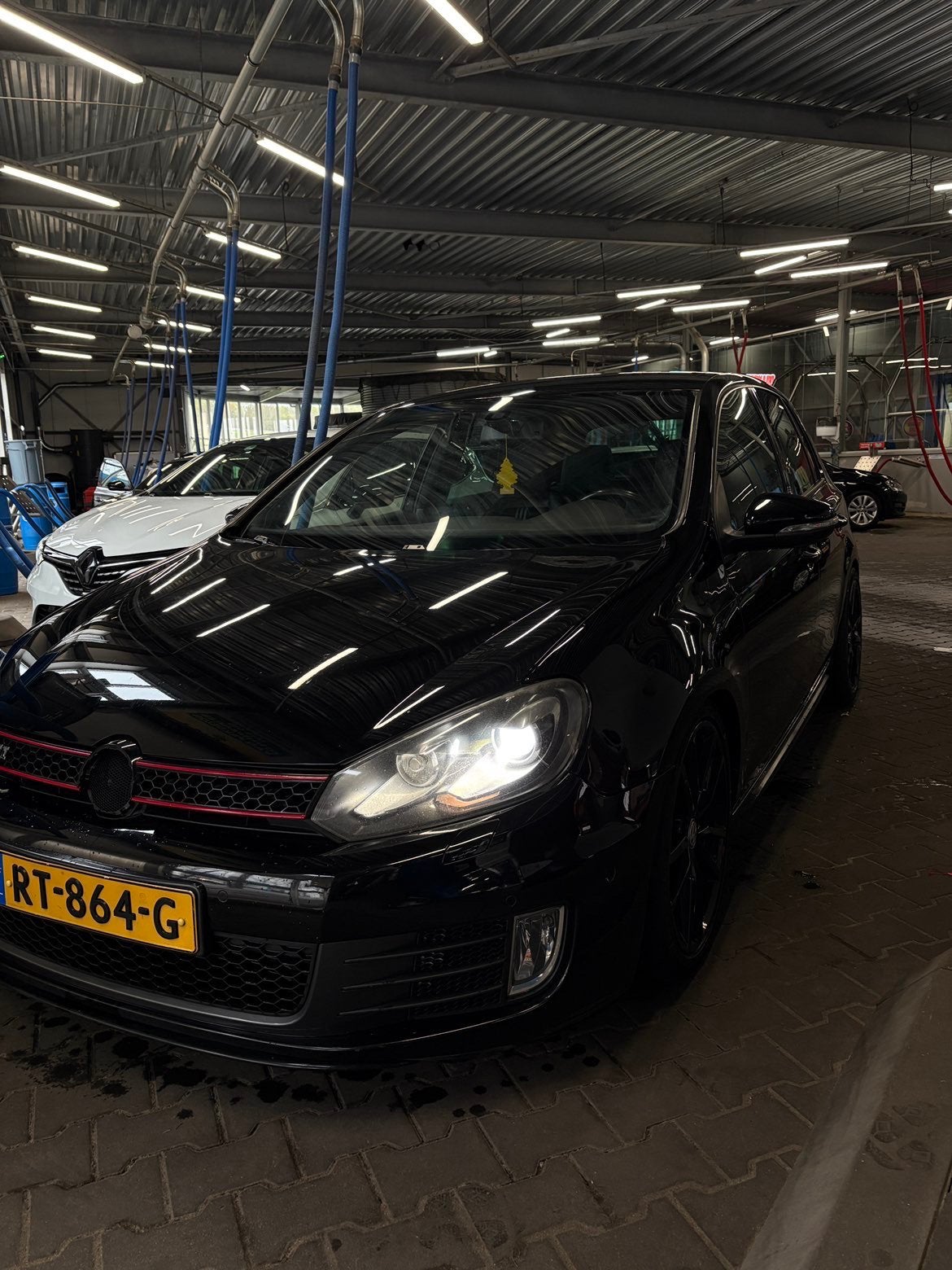Volkswagen Golf 2.0 GTI 155KW DSG 2010 Zwart, Auto's, Volkswagen, 4 cilinders, Zwart, 14 km/l, 1314 kg