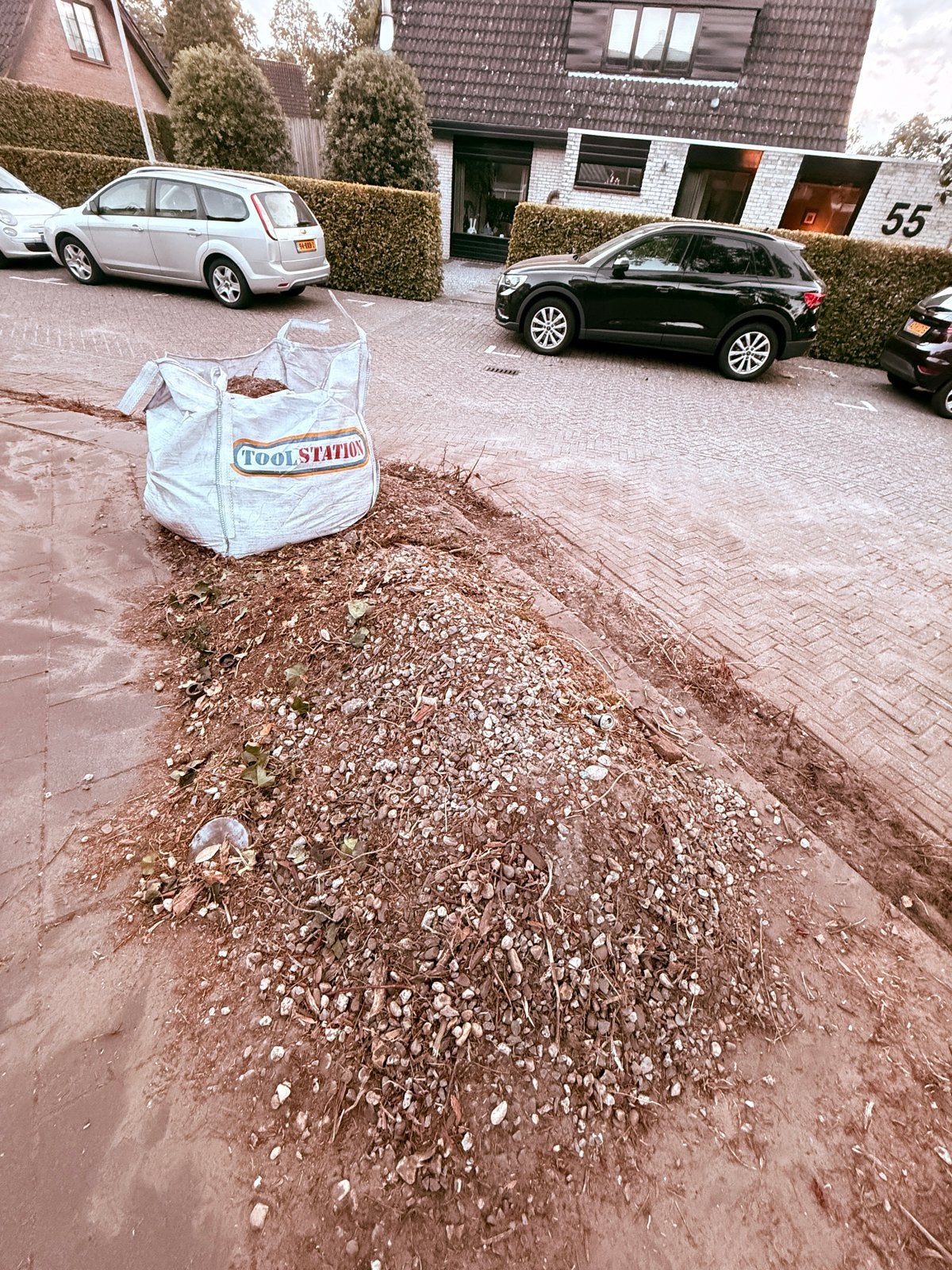 Gratis Stein - Ophoogzand/Grind, Tuin en Terras, Ophalen, Gebruikt, Ophoogzand