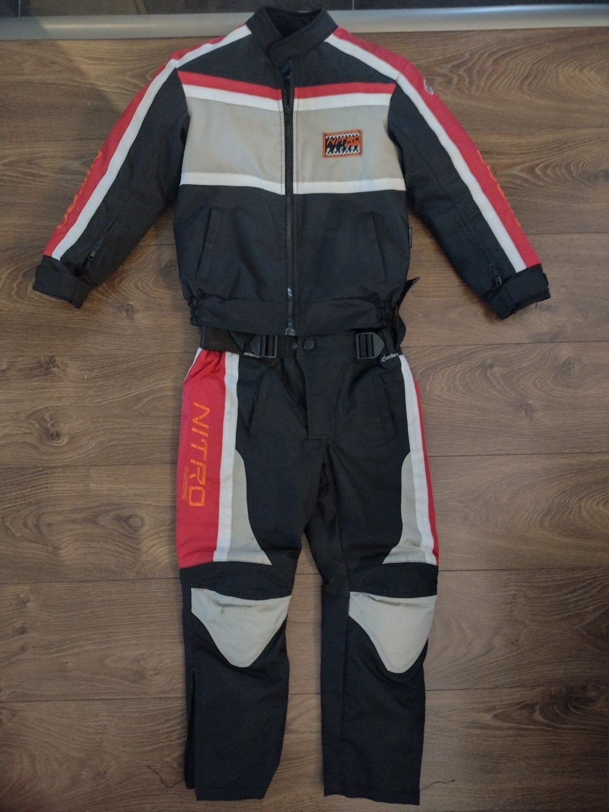 Nitro Racing Motorpak - Jas en Broek (Maat L/M), Ophalen of Verzenden, Tweedehands, Kinderen, Combipak