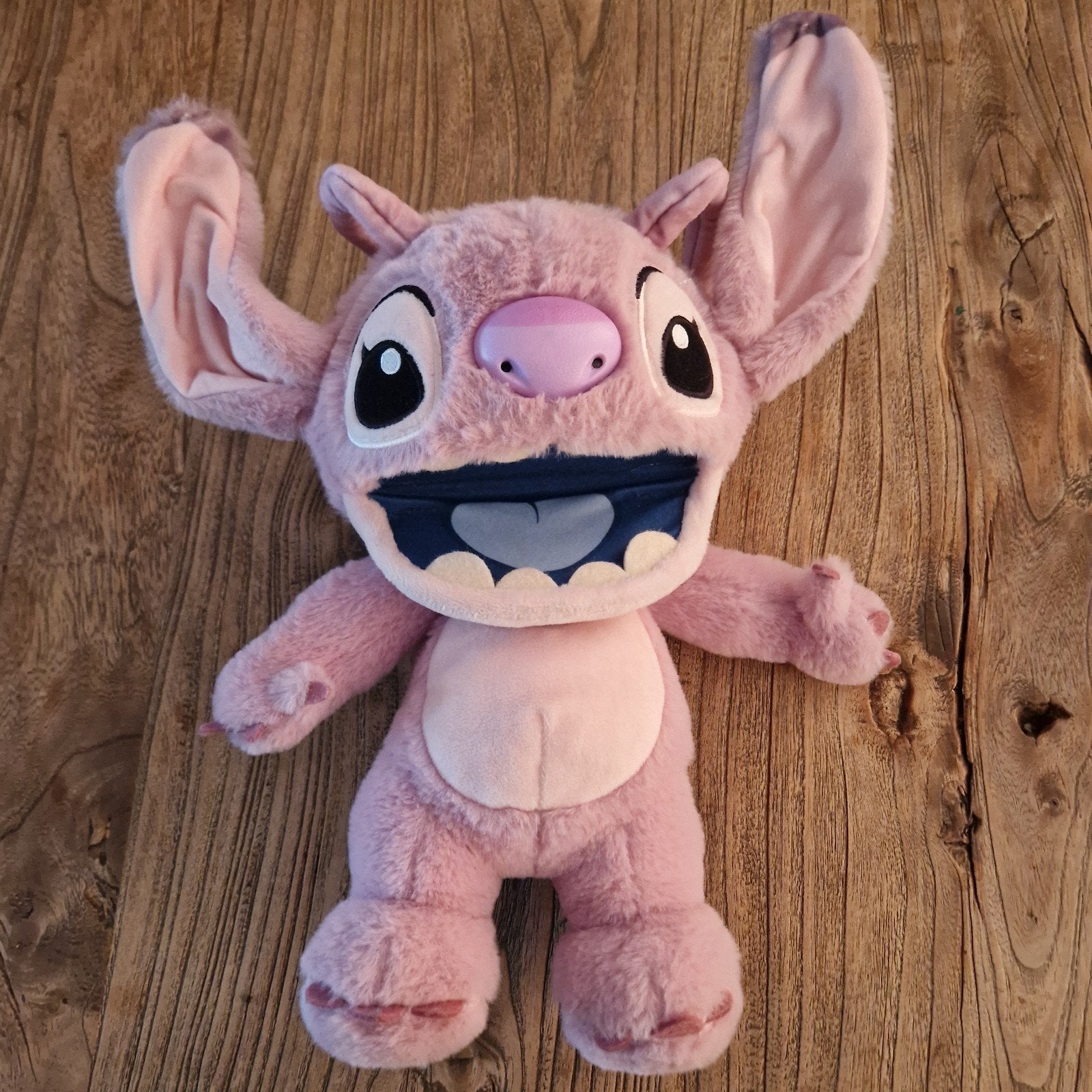 Disney Lilo & Stitch Angel Knuffel Interactief Roze, Ophalen of Verzenden, Overige figuren, Zo goed als nieuw, Knuffel