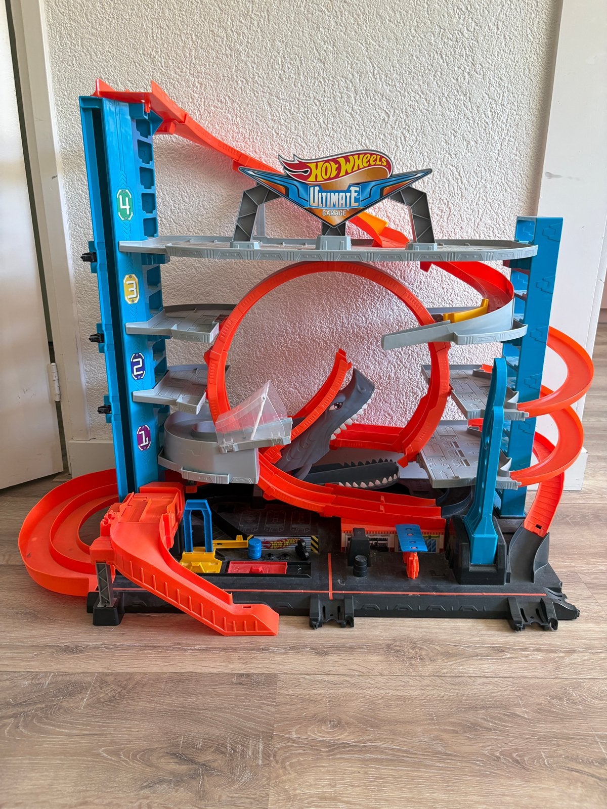 Hot Weels Ultimate Garage, Kinderen en Baby's, Speelgoed | Racebanen, Ophalen, Racebaan, Zo goed als nieuw, Hot Wheels