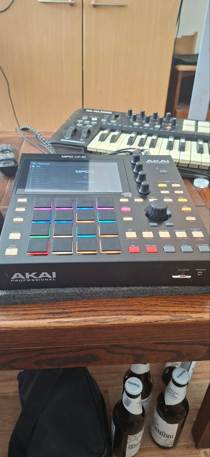 AKAI MPC ONE met originele doos - Zo goed als nieuw, Ophalen of Verzenden, Zo goed als nieuw, Overige merken