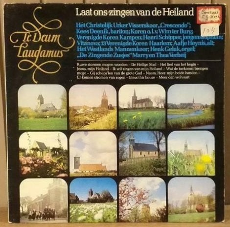 #104 LP Laat ons zingen van De Heiland, Ophalen of Verzenden, Zo goed als nieuw, 12 inch, LP