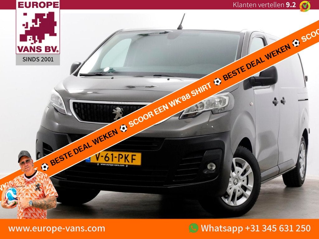 Peugeot Expert 1.5 BlueHDI 120pk Standard Premium Airco/Navi, Voorwielaandrijving, 1556 kg, 15 km/l, Euro 6