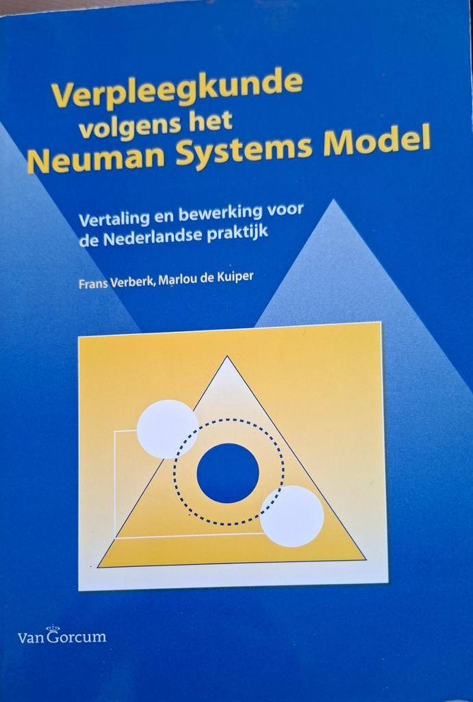 F. Verberk - Verpleegkunde volgens het Neuman Systems Model, Ophalen of Verzenden, Zo goed als nieuw, F. Verberk; M. de Kuiper