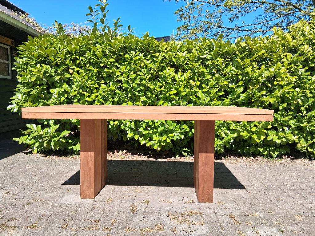 Eethoektafel, Ophalen, Gebruikt, Teakhout, 50 tot 100 cm