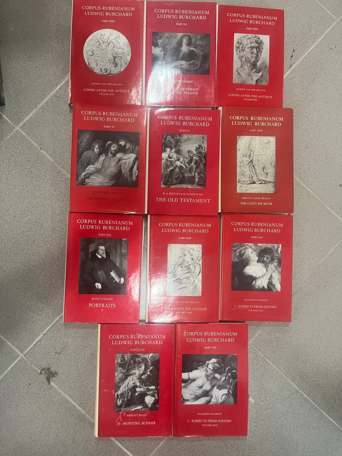 Lot 11 exclusieve kunstboeken ‘ -Ludwig Burchard, Ophalen