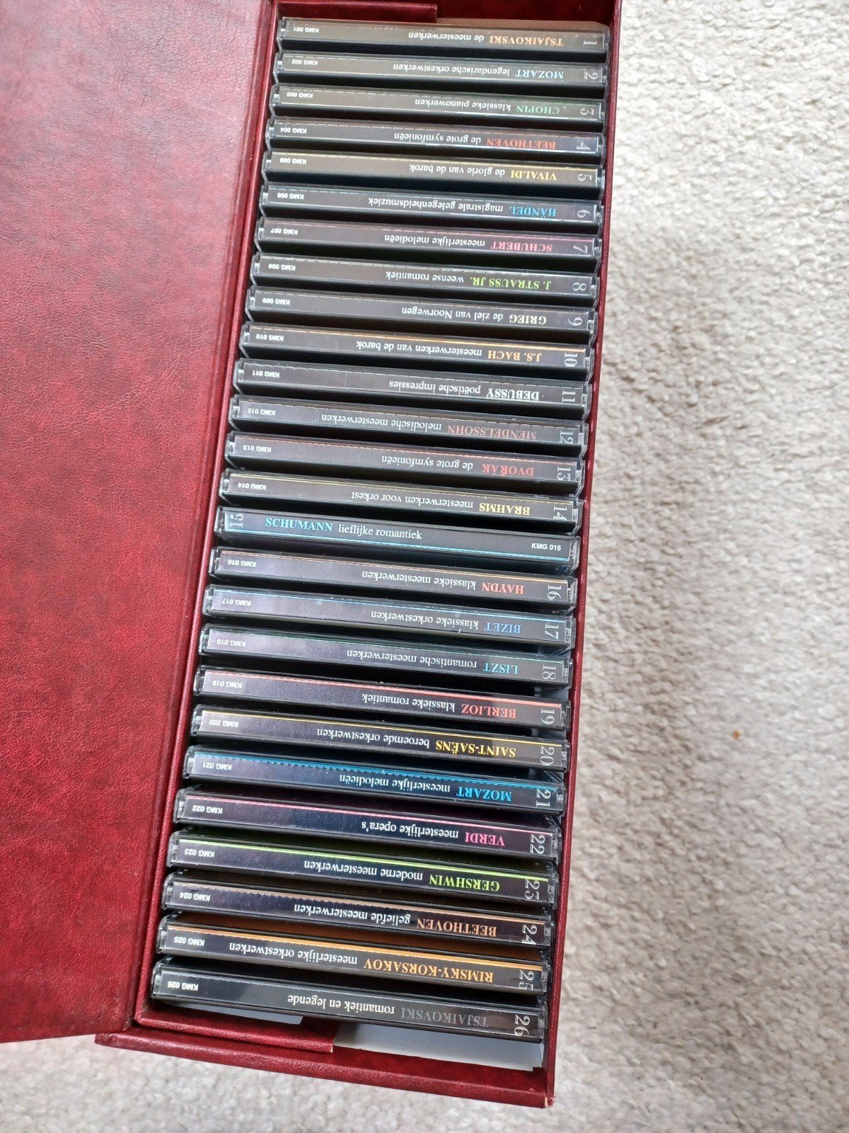 De Klassieke Muziek-Collectie - Boxset met 26 CD's, Gebruikt, Boxset, Overige componisten, Ophalen of Verzenden