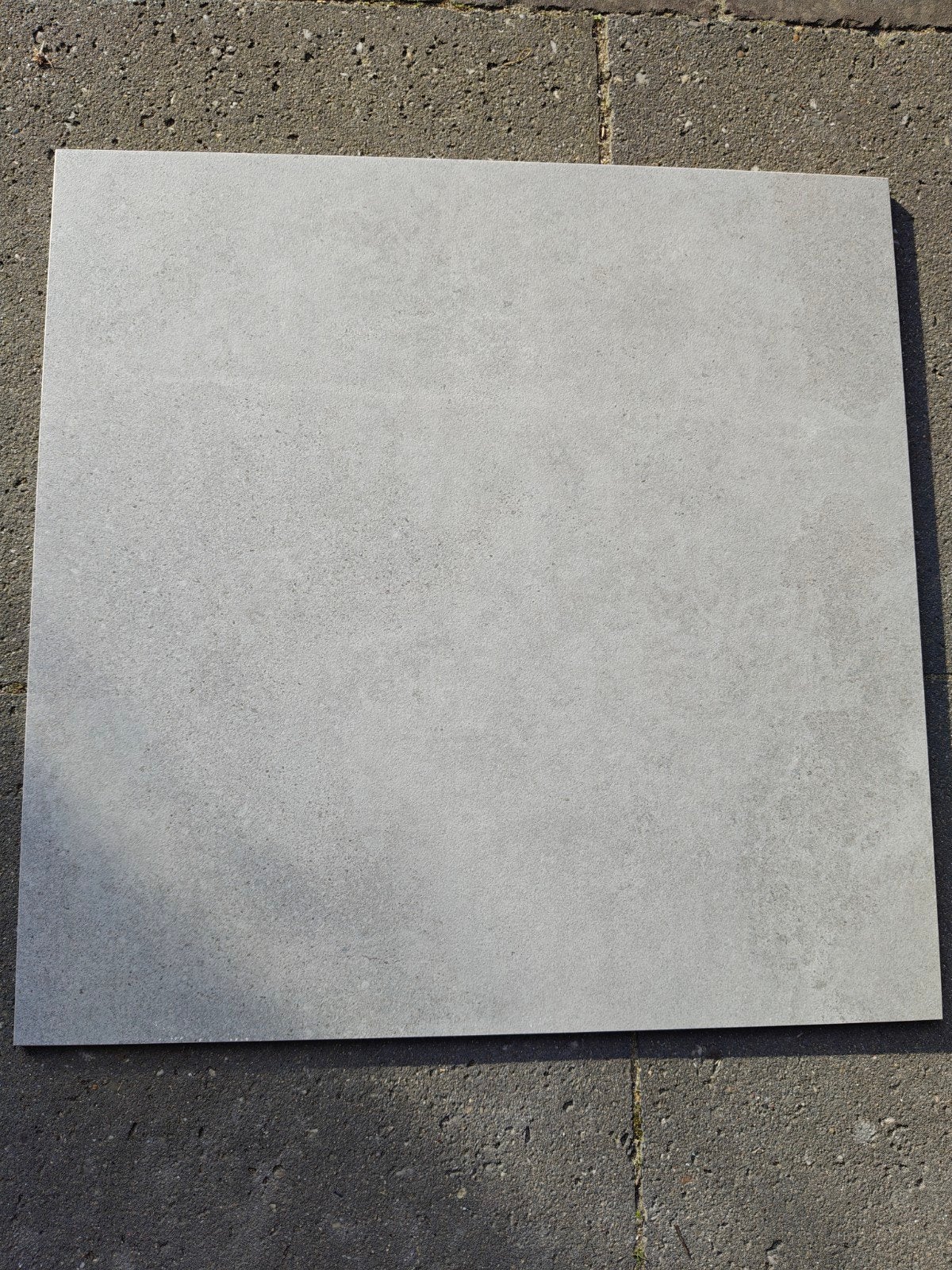 VTwonen Tegels Raw Vloertegel 60x60 Grey Mat Ret.R10 (8 st.), Ophalen, 60 cm of meer, Nieuw, Minder dan 5 m²