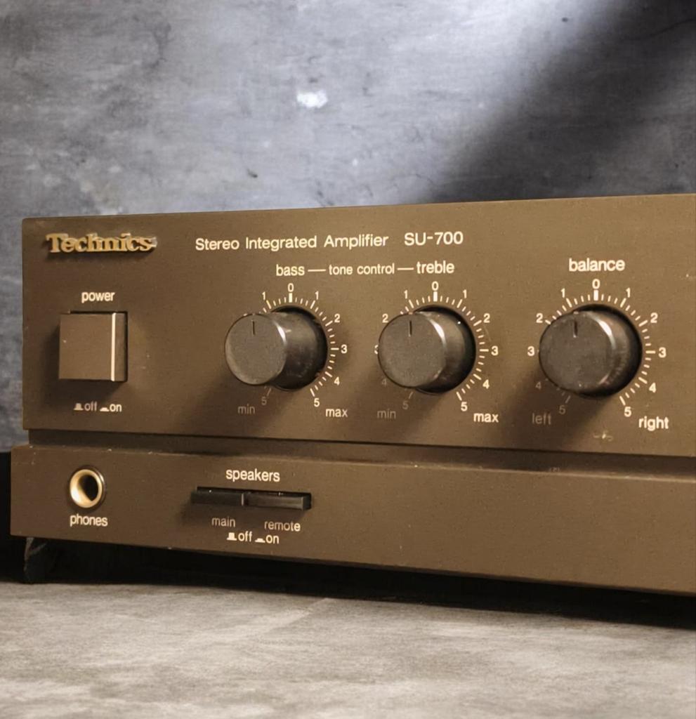 🎶Vintage Technics SU-700 Stereo New Class A Versterker 🎶, Gebruikt, Ophalen, Overige merken, Minder dan 60 watt