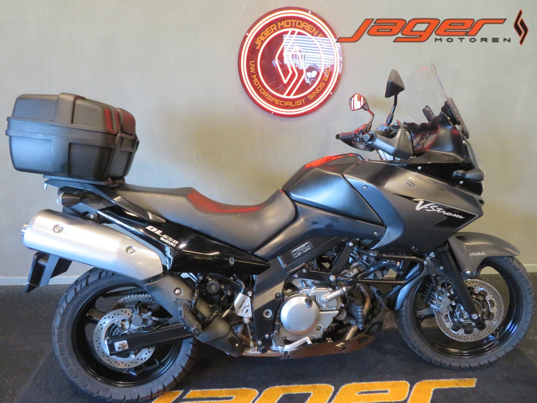 Suzuki DL 650 V-STROM BLACK RHINO TOP! (bj 2007), Bedrijf, Toermotor
