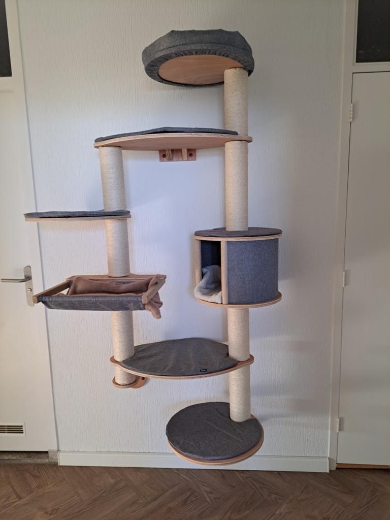 Grote Katten wand krabpaal, Dieren en Toebehoren, Ophalen of Verzenden, Zo goed als nieuw
