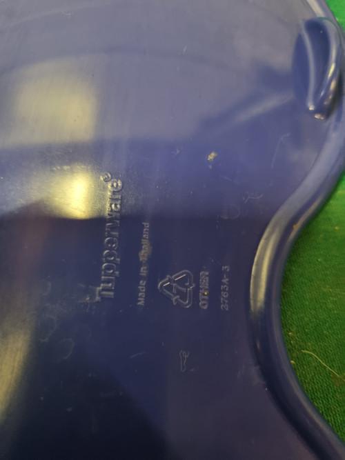 tupperware lepellegger blauw, Ophalen of Verzenden, 'T Olde Gre-j, Info@toldegrej.nl, Endepoelstraat 20f Didam