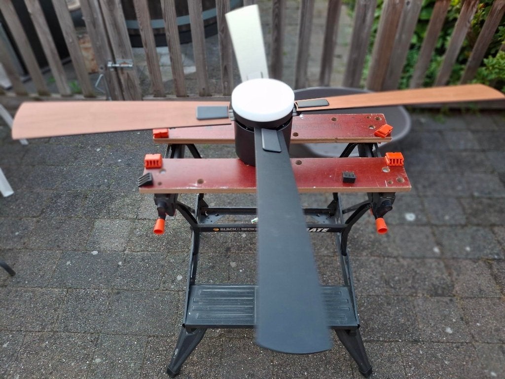 Plafondventilator ECO Neo III CasaFan, Ophalen, Ventilator met afstandsbediening, Niet werkend, Plafondventilator
