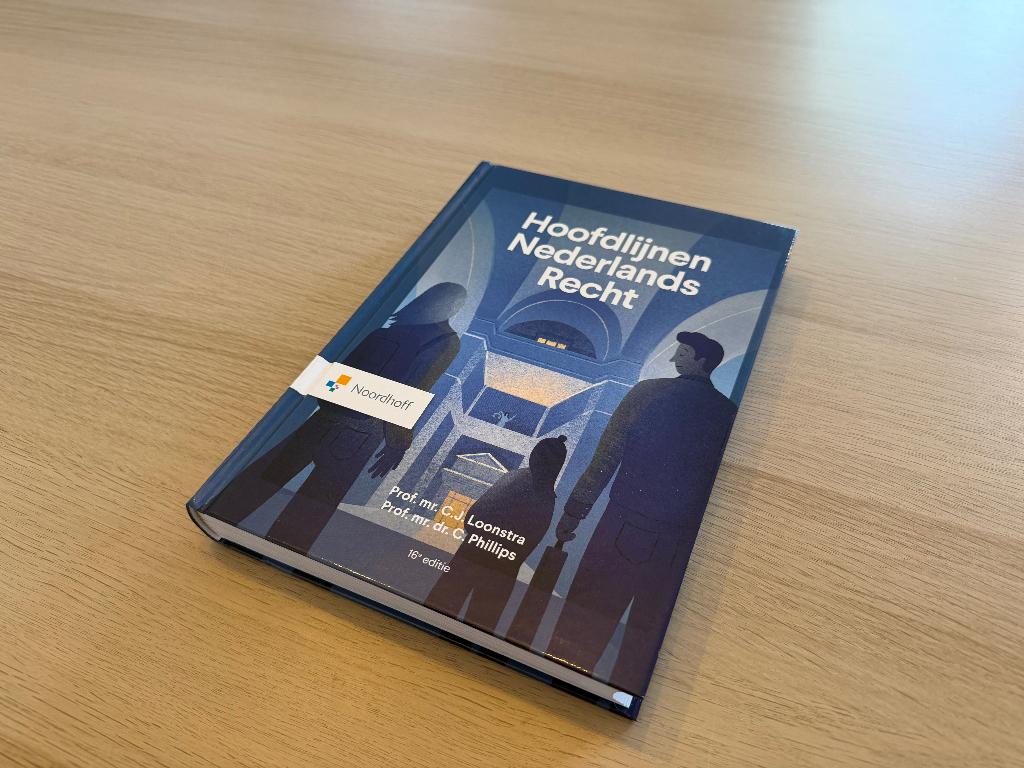 Boek Hoofdlijnen Nederlands Recht, Boeken, Studieboeken en Cursussen, Verzenden, Nieuw, WO, Noordhoff Uitgevers