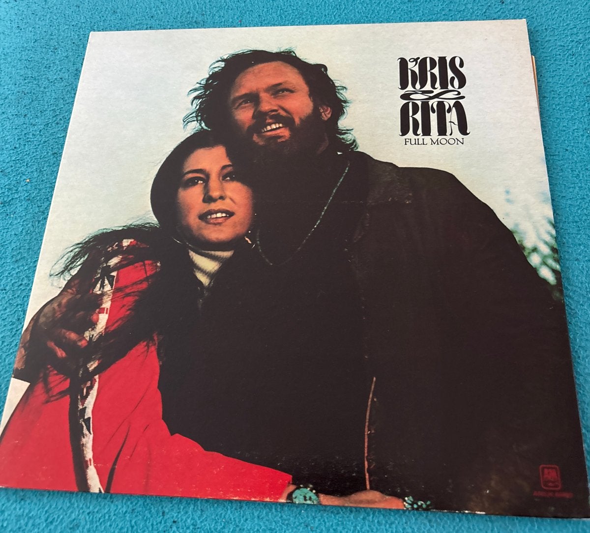 Kris Kristofferson & Rita Coolidge - Full Moon LP, LP, Gebruikt, Overige genres, Ophalen of Verzenden