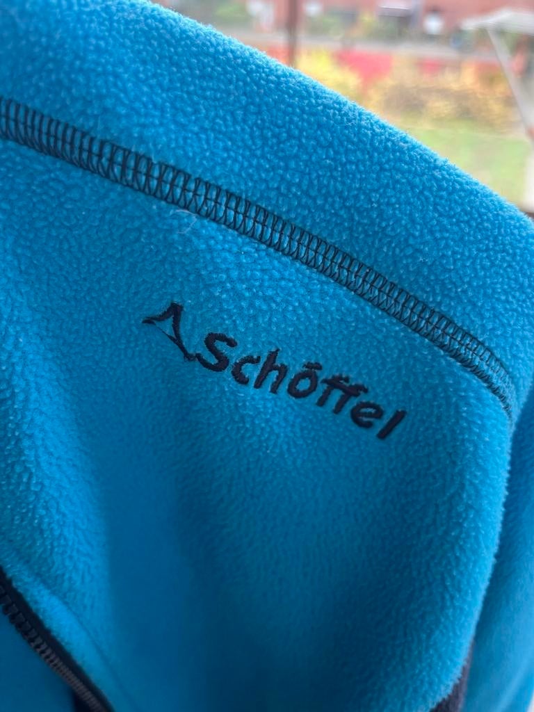 Schöffel Fleecevest Dames - Blauw - Maat 38/40 (M), Ophalen, Zo goed als nieuw, Maat 38/40 (M), Blauw