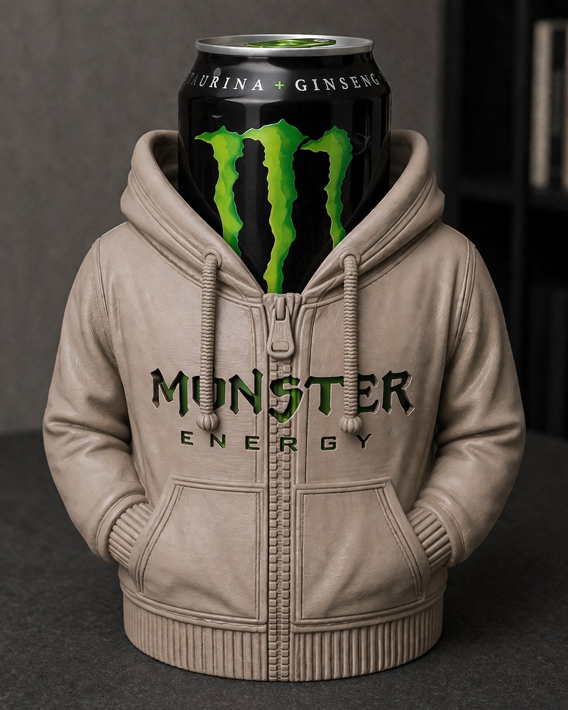 Monster Energy blikhouder in hoodie design 3d, Ophalen of Verzenden, Nieuw