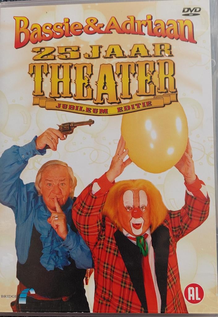 Bassie en Adriaan theatershow op DVD, Alle leeftijden, Ophalen of Verzenden, Zo goed als nieuw
