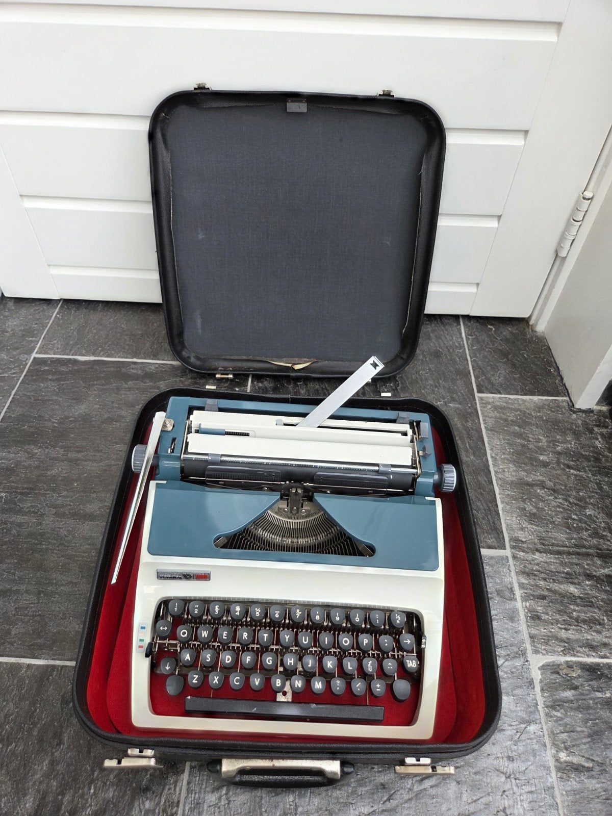 Typemachine Vendex 1000 inclusief koffer vintage, Diversen, Ophalen, Gebruikt
