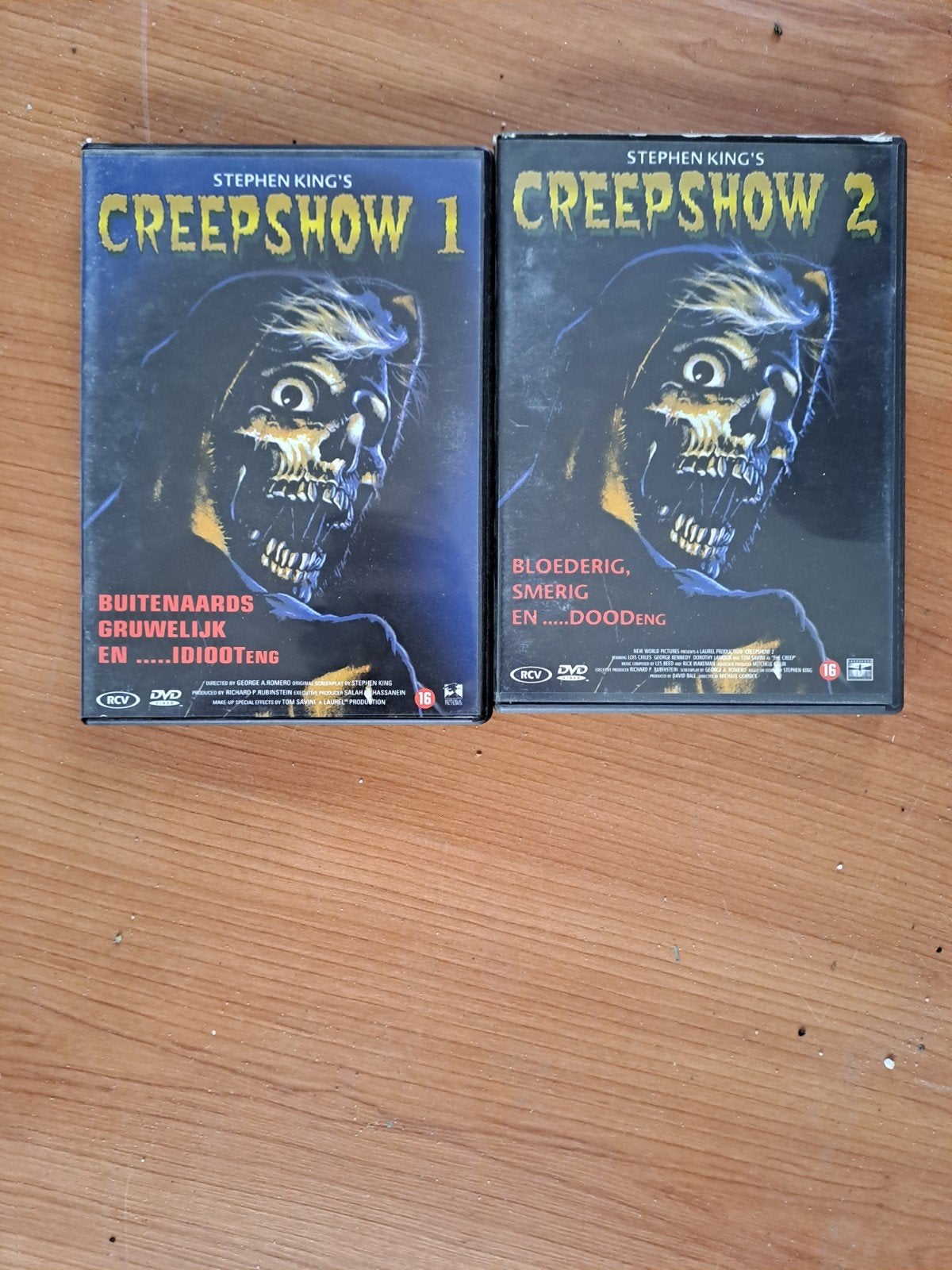Stephen King's Creepshow 1 & 2 DVD Boxset Horror, Ophalen, Vanaf 16 jaar, Nederlands, Horror-komedie