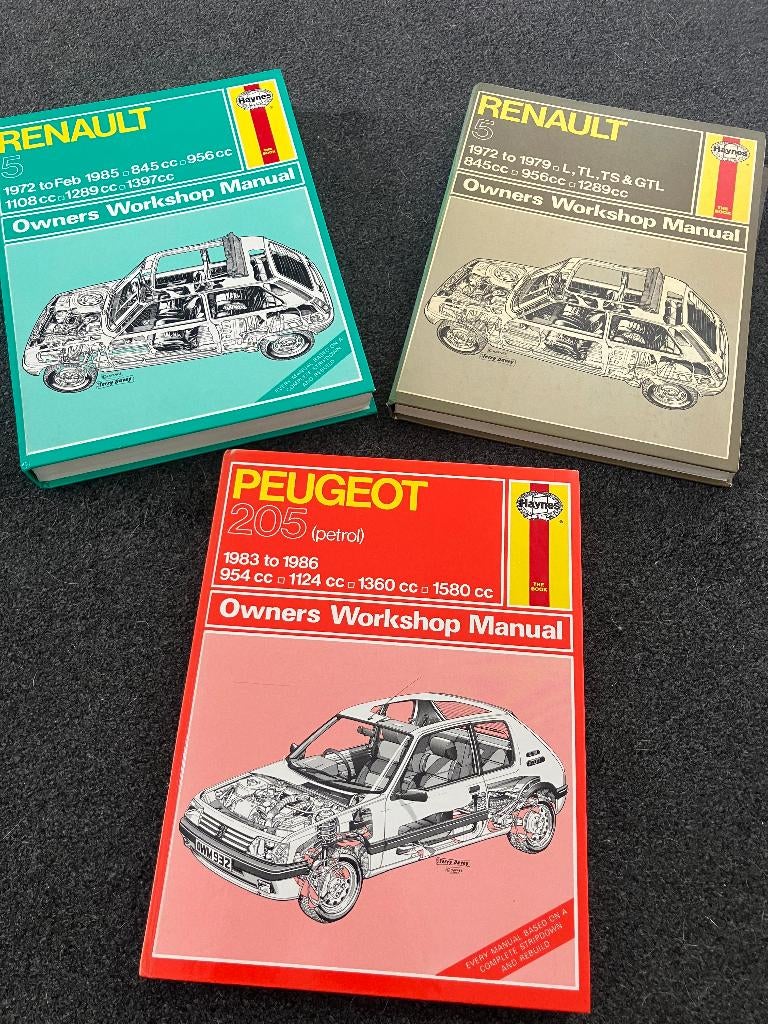 Haynes Renaul 5 & Peugeot 205 Workshop Manual, Auto diversen, Handleidingen en Instructieboekjes, Ophalen of Verzenden