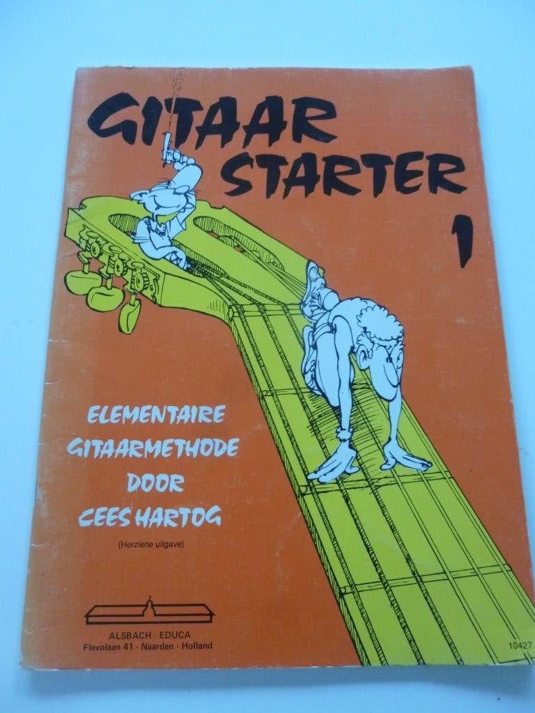 2 gitaarboeken voor beginners; akkoorden leren en basis, Verzenden, Zo goed als nieuw, Instrument, Cees hartog en jake jackson