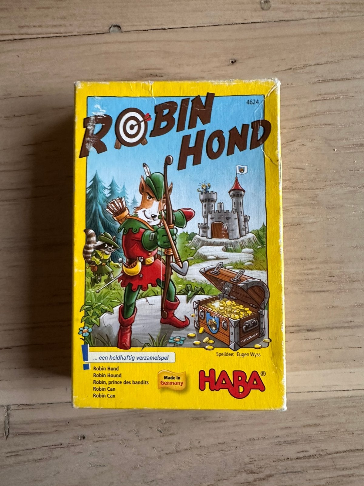 HABA Robin Hond bordspel, Hobby en Vrije tijd, Gezelschapsspellen | Kaartspellen, Drie of vier spelers, Ophalen, Gebruikt