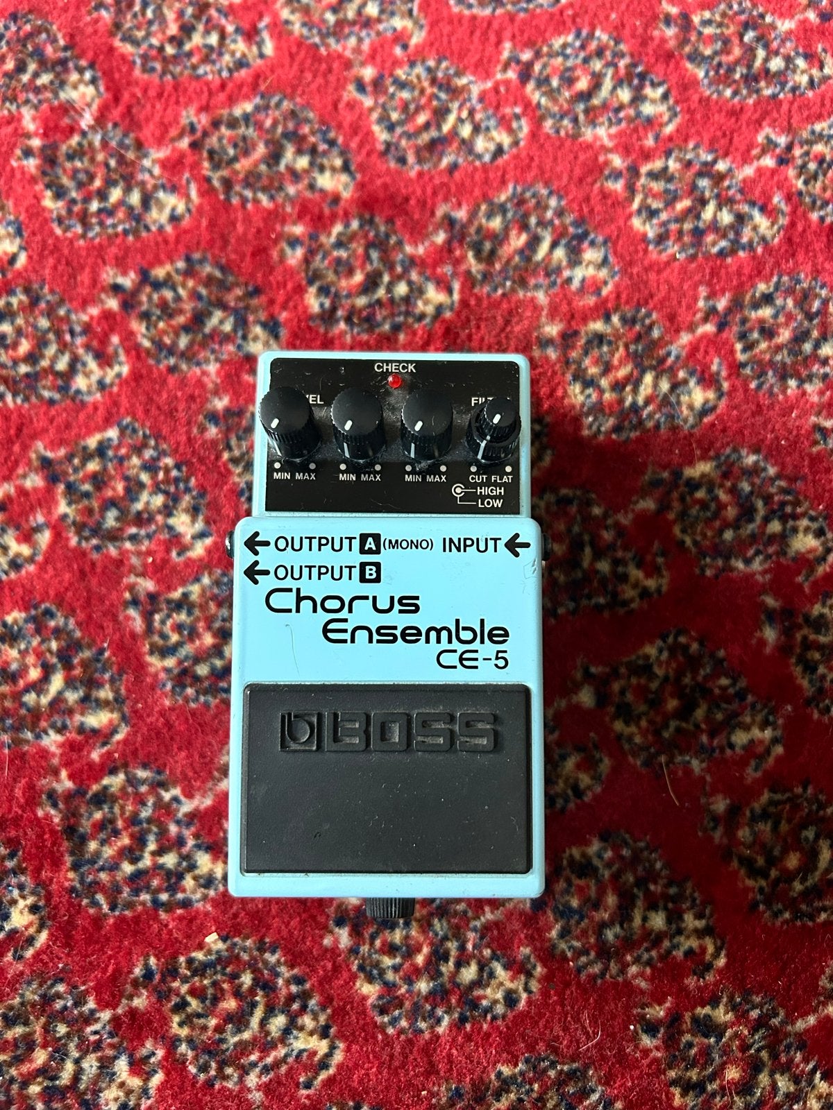 Boss CE-5 Chorus Ensemble gitaarpedaal, Muziek en Instrumenten, Effecten, Ophalen of Verzenden, Gebruikt, Chorus