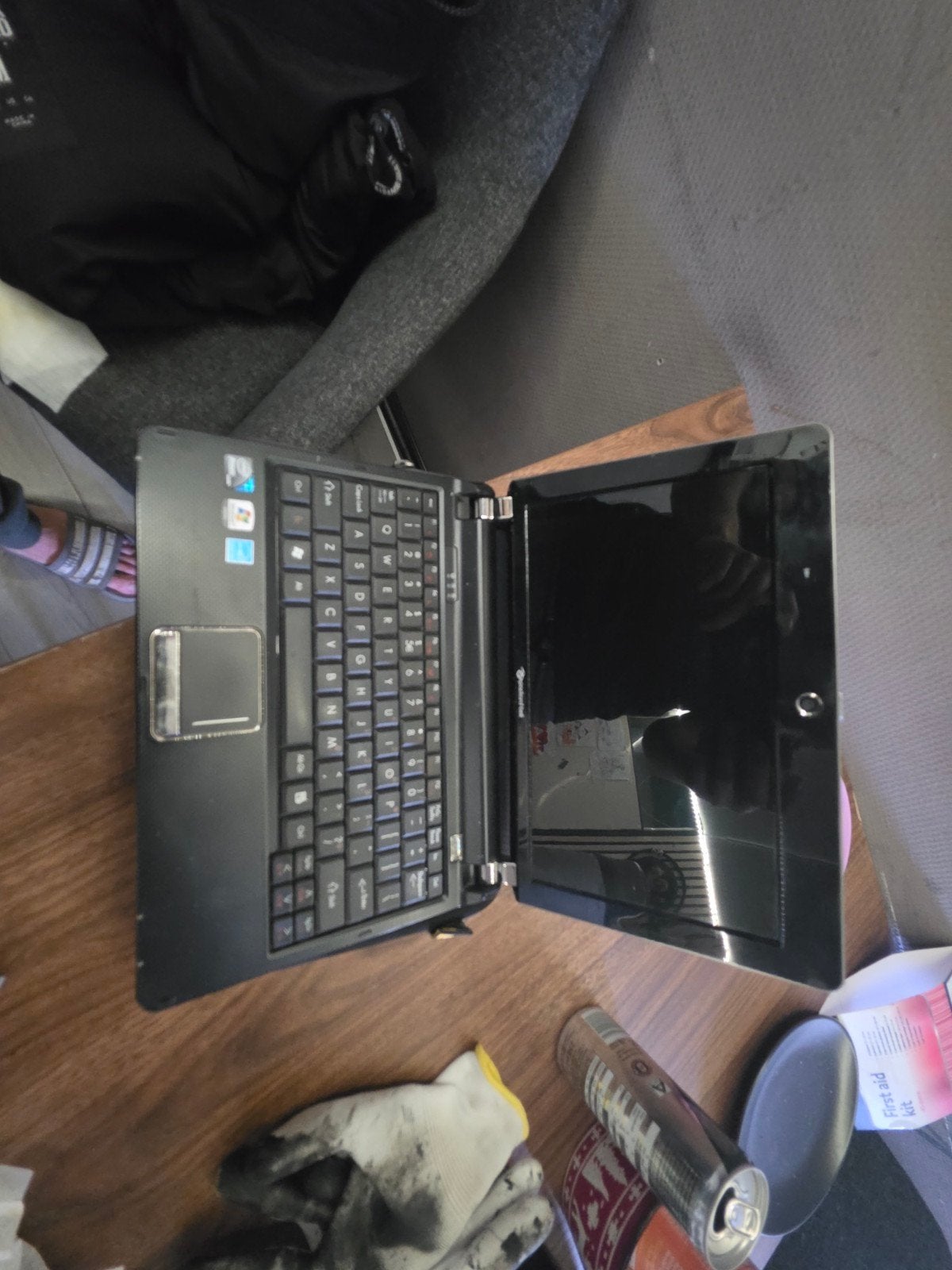 Oude Packard Bell laptop - Werking onbekend, Computers en Software, Ophalen, Niet werkend, Packard Bell