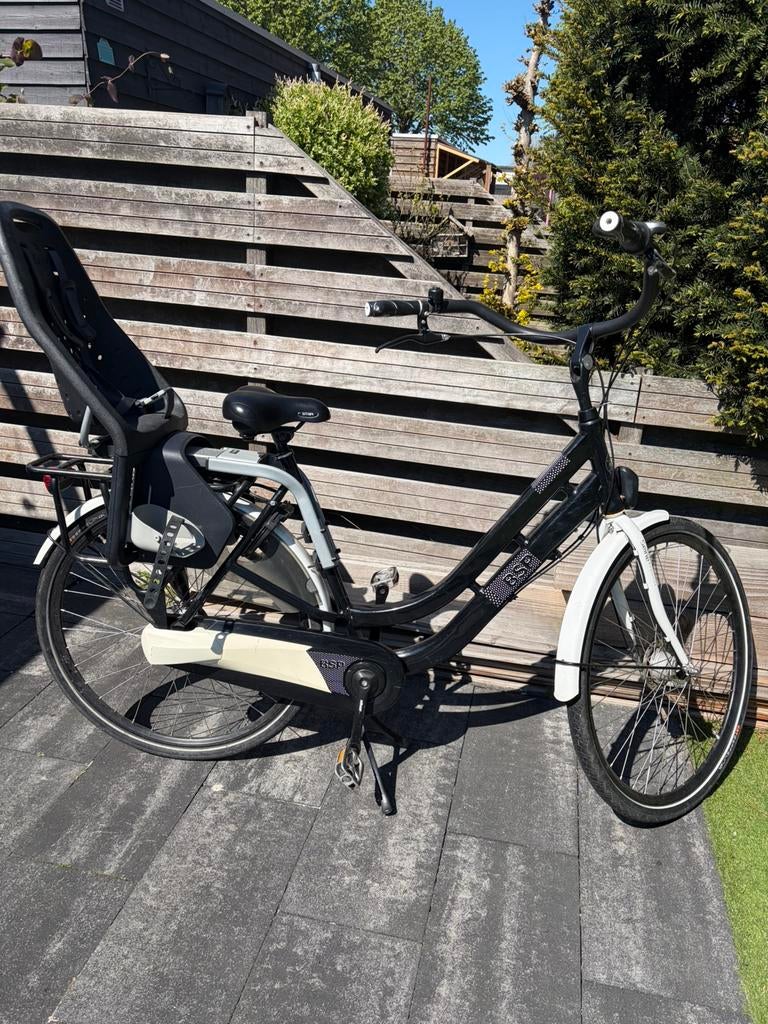 28 inch / fiets / moederfiets / BSP, 2 zitjes, Versnellingen, Zo goed als nieuw, Ophalen