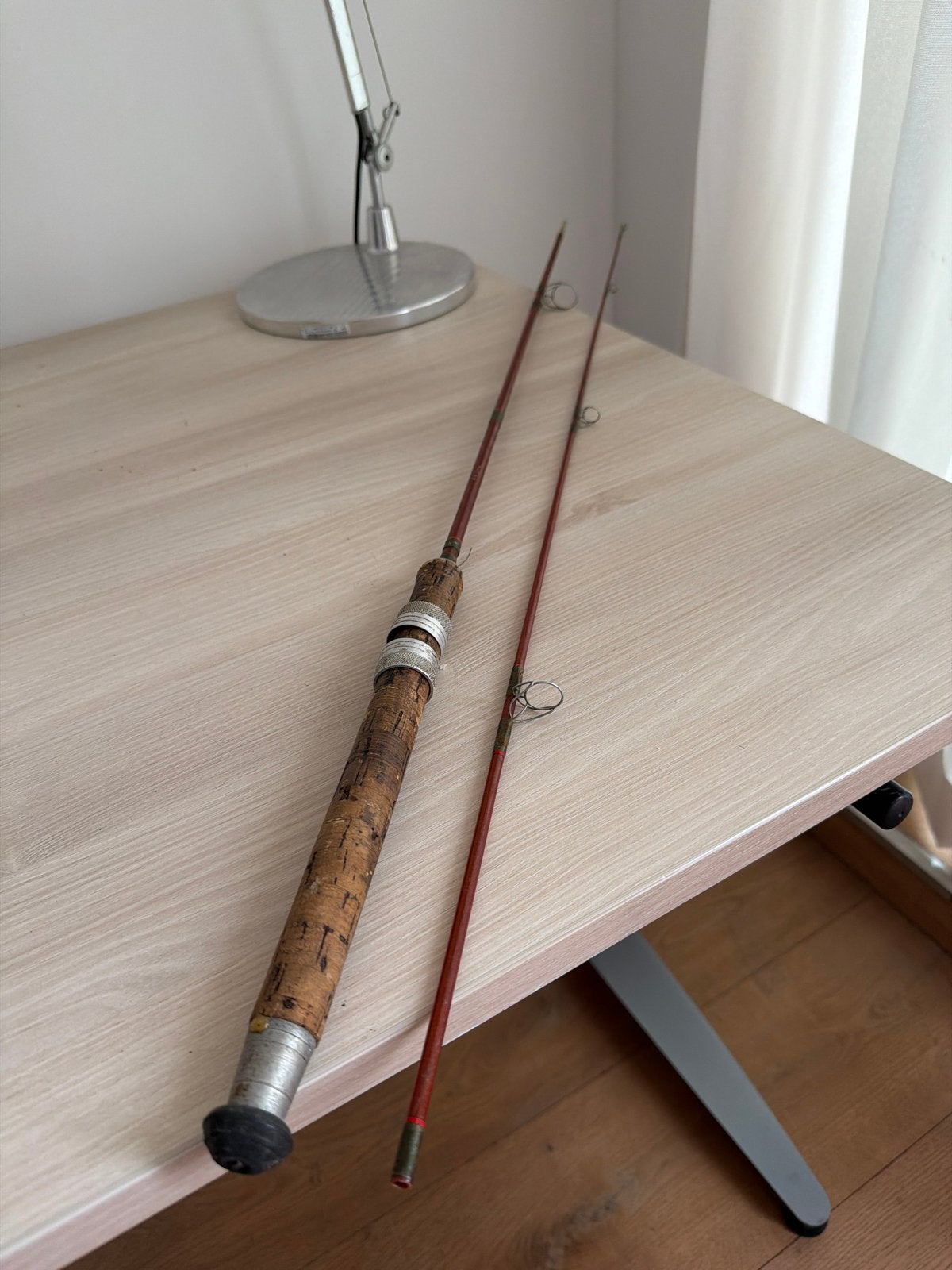 Handgemaakt Fenwick Spin vlok Hengeltje, Ophalen, Gebruikt, Werphengel