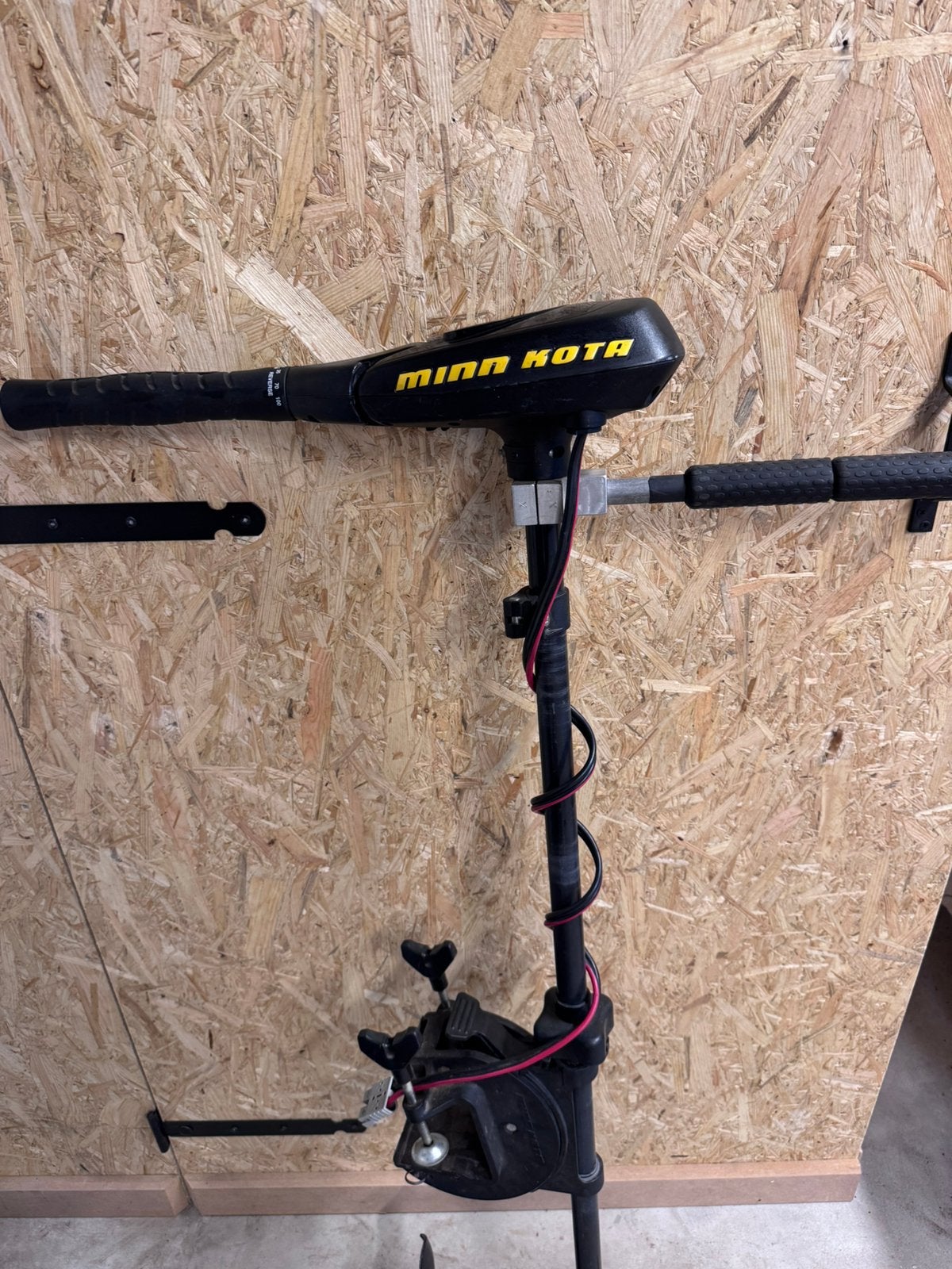 Minn Kota traxxis 55 lbs 12 v, Ophalen, Gebruikt