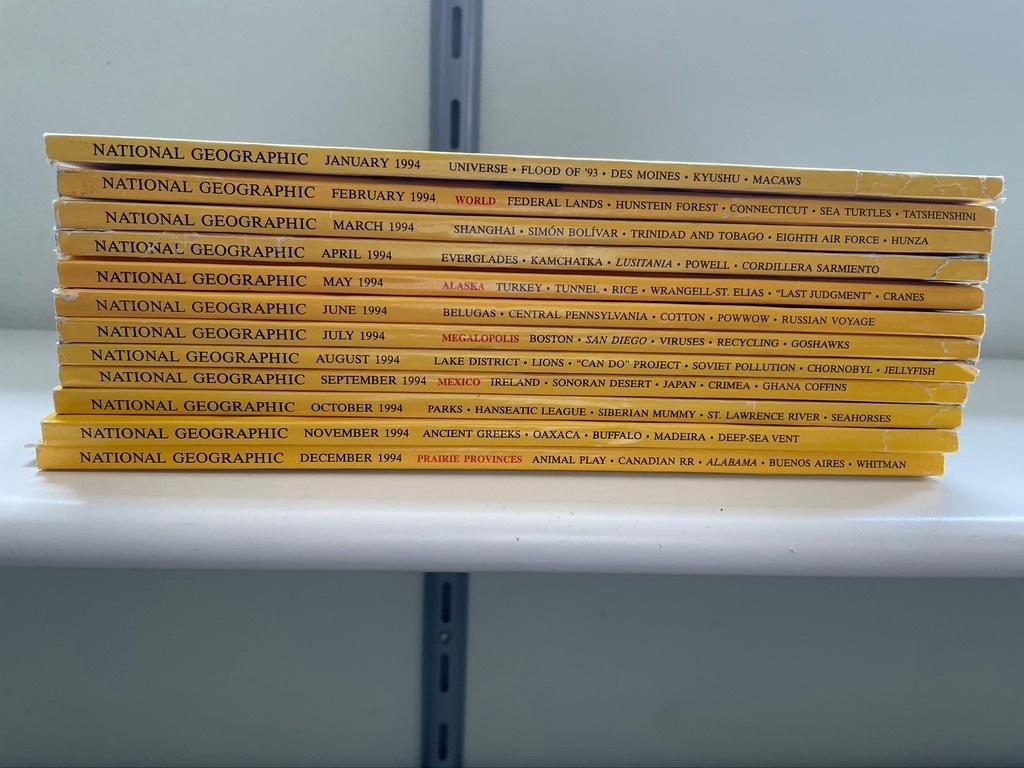 National Geographic Magazine jaargang 1994, Ophalen of Verzenden, Nieuw, Wetenschap en Natuur