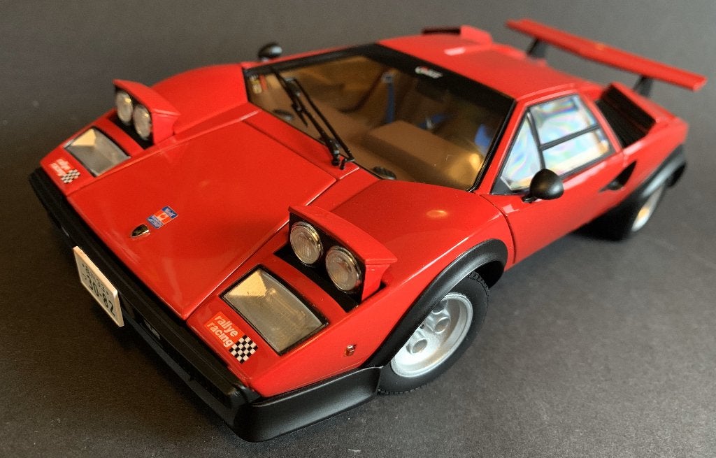 Kyosho - Lamborghini LP500S Walter Wolf Edition, Ophalen of Verzenden, Zo goed als nieuw, Auto, Kyosho