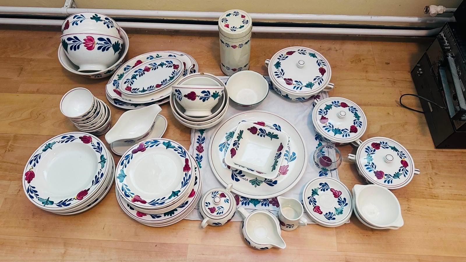 Boerenbond Servies - Uitgebreide set van 60 stuks, Ophalen