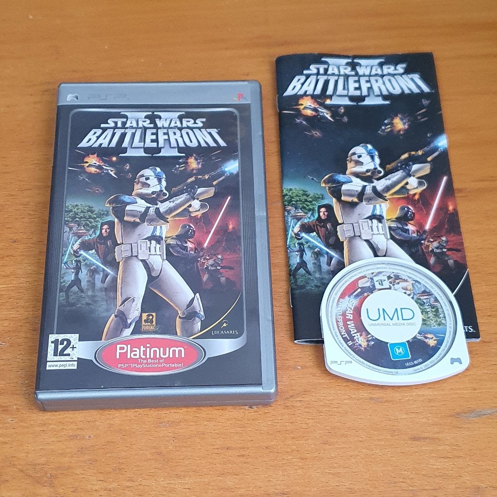 PSP | Star Wars Battlefront II | Star Wars Battlefront 2, Spelcomputers en Games, 1 speler, Ophalen of Verzenden, Gebruikt, Shooter