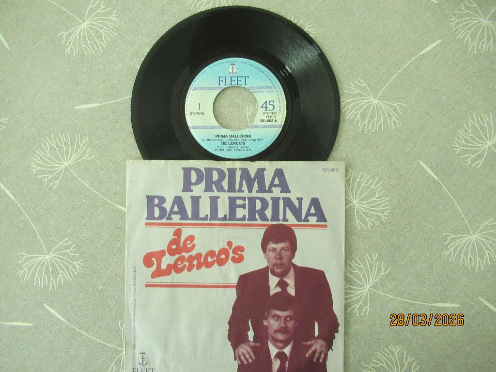 De Lenco's      Prima Ballerina, 7 inch, Single, Ophalen of Verzenden, Zo goed als nieuw