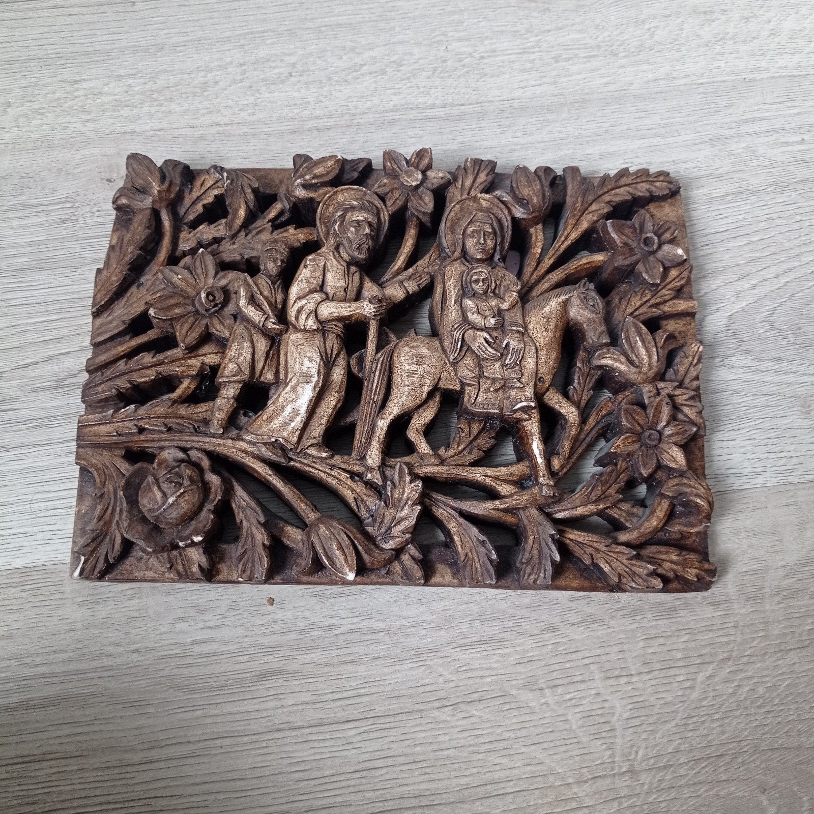 Vintage wandtegel 24 x 18 cm, Ophalen of Verzenden