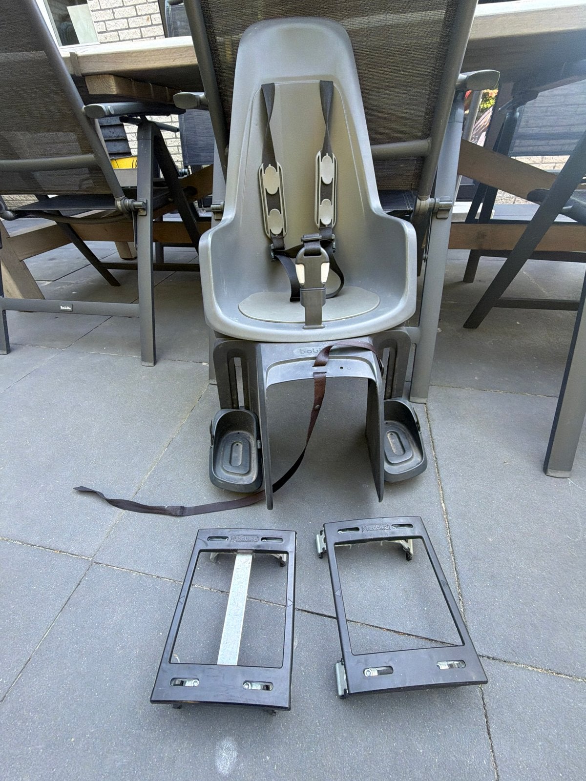 Bobike Fietsstoel - Veilig en Comfortabel Achterzitje, Fietsen en Brommers, Ophalen, Achterzitje, 9 t/m 18 kg, Gebruikt