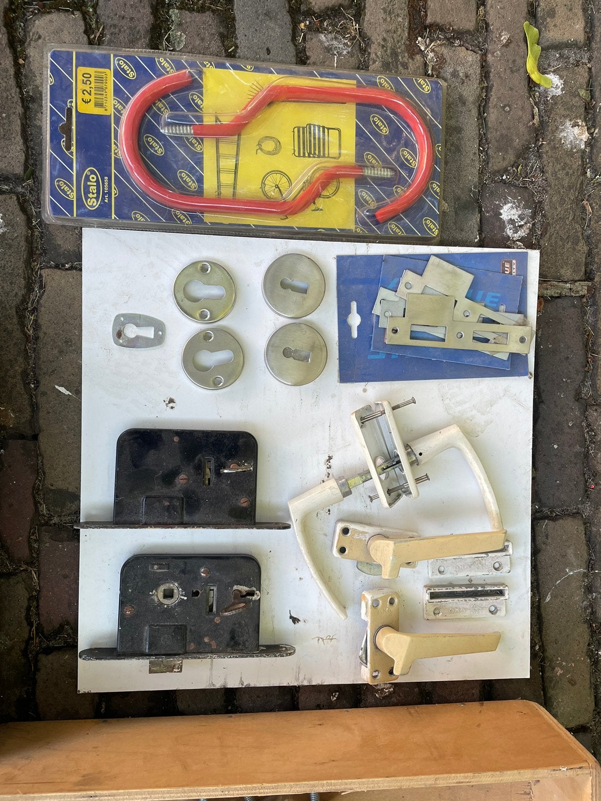 Haken, hang en sluit werk sloten etc., Ophalen of Verzenden, Gebruikt